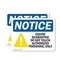 Signmission Equine Quarantine Do Sign, Vinyl Decal, 14in W x 10in L, 2PK OS-2PACK-NS-D-1014-L-15638 - alternate 1